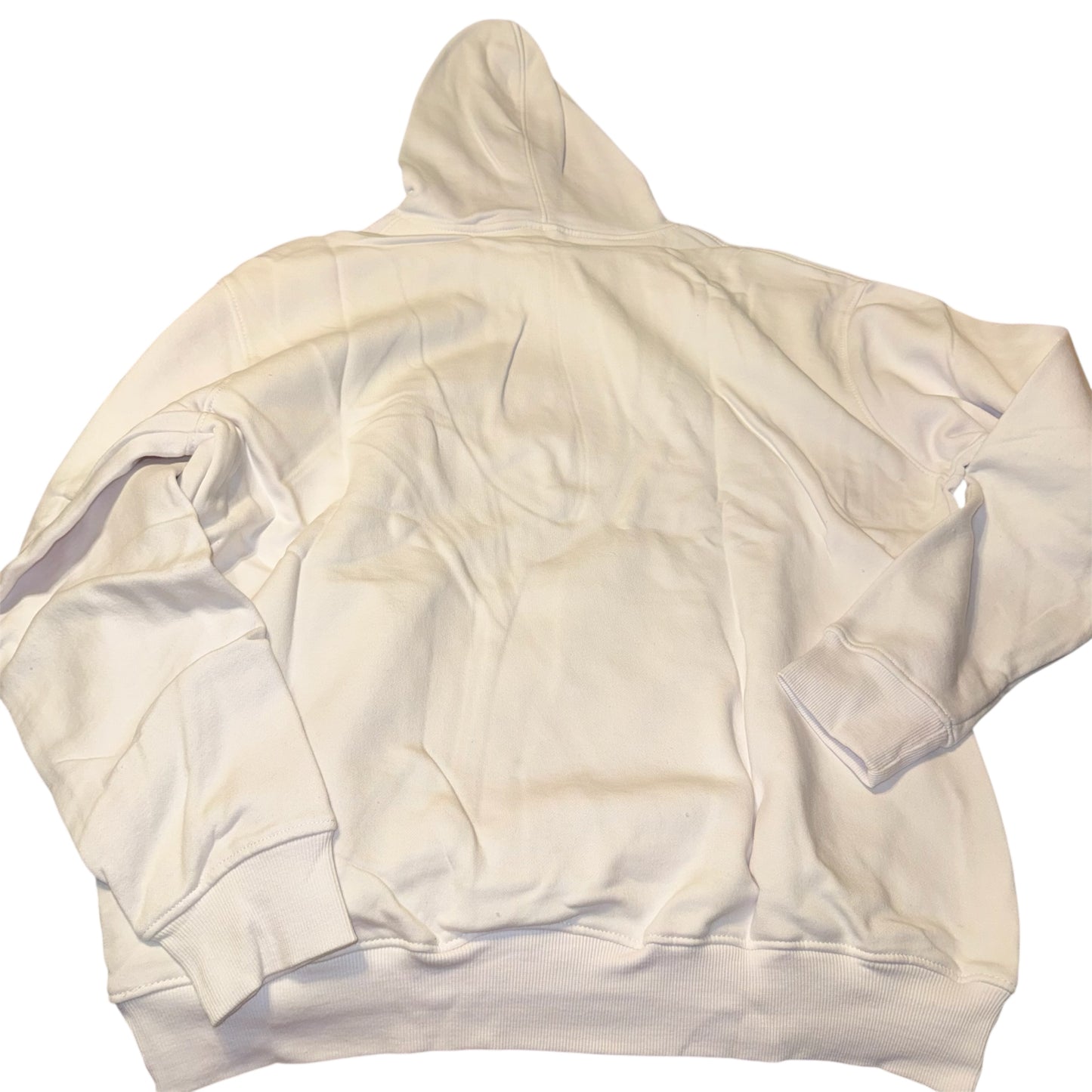Men’s white hoodie