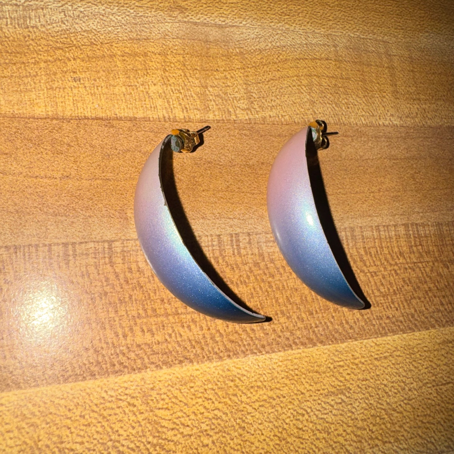 Vintage firebird pierced earrings