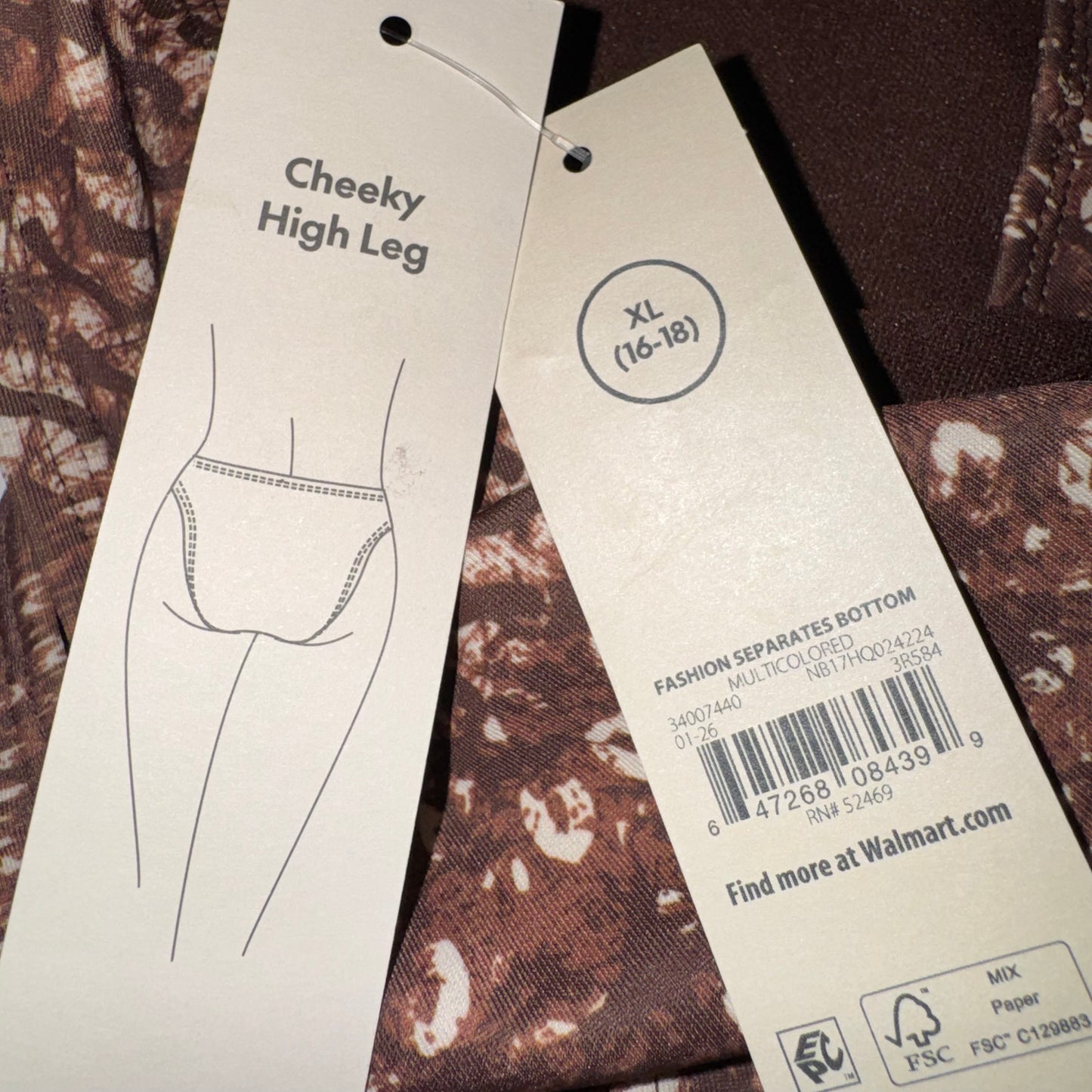 Hipster bikini bottoms