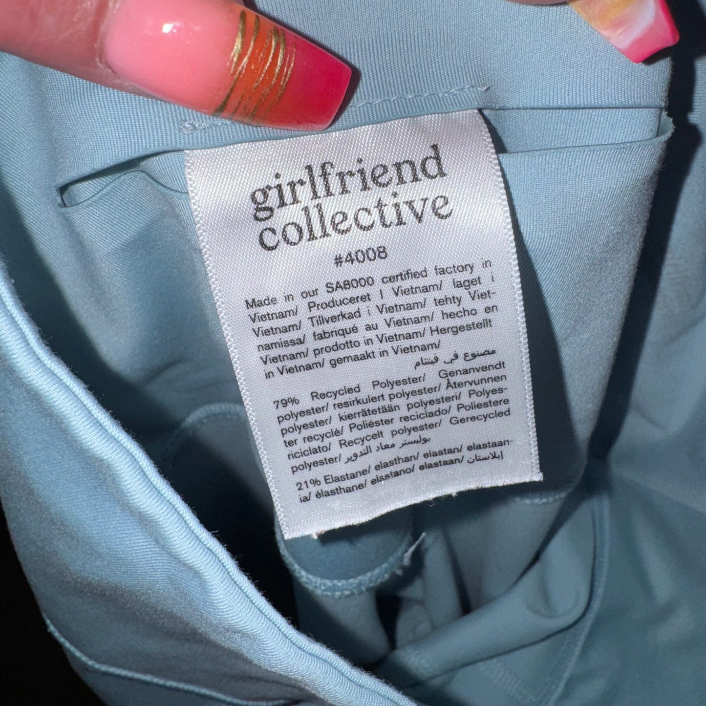 Girlfriend collective High rise compressive leggings
