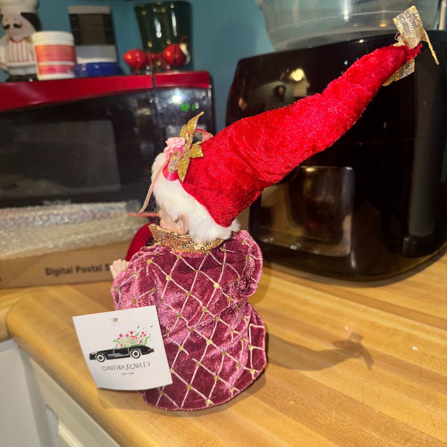 Valentine’s Day elf shelf sitter doll