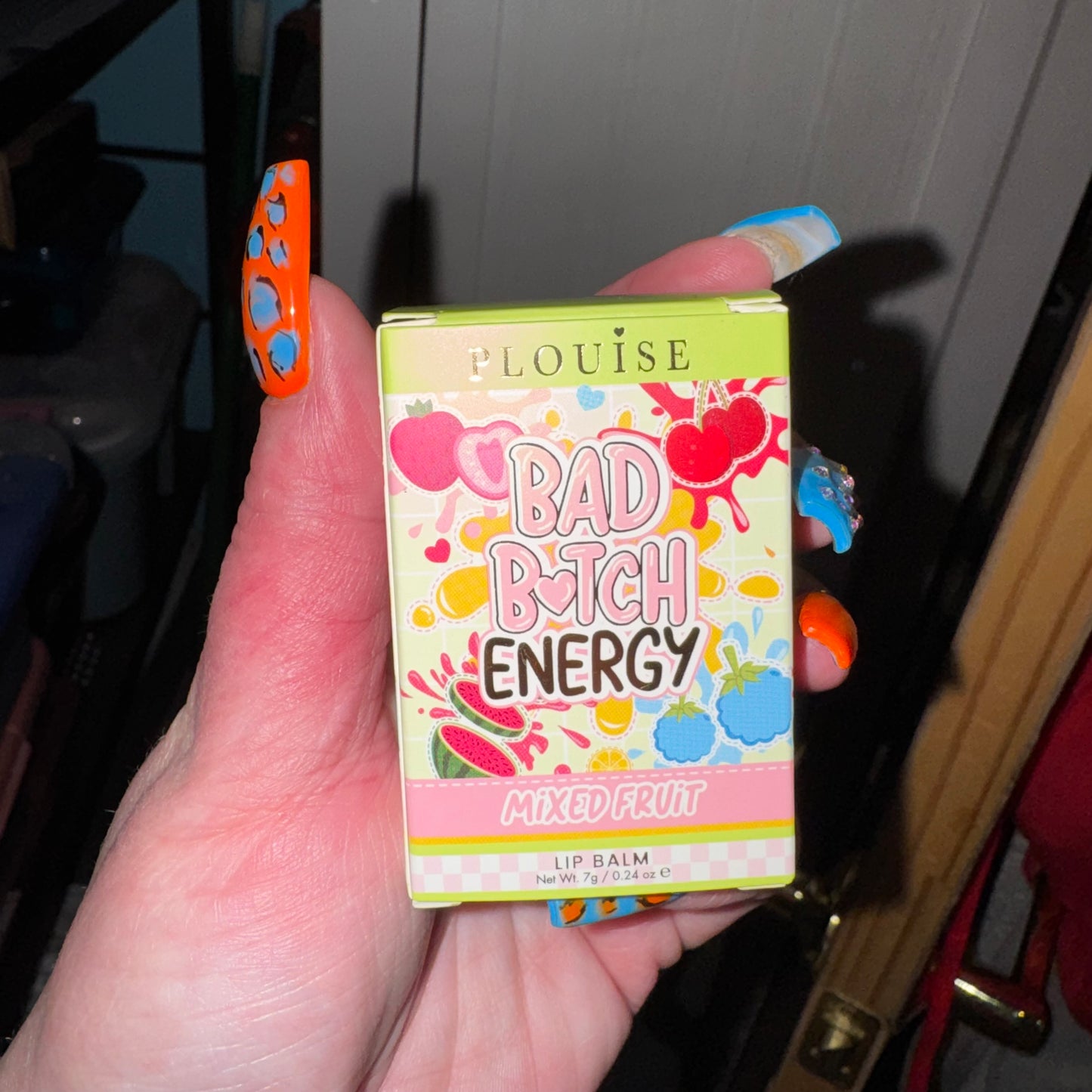 Keychain lip balm