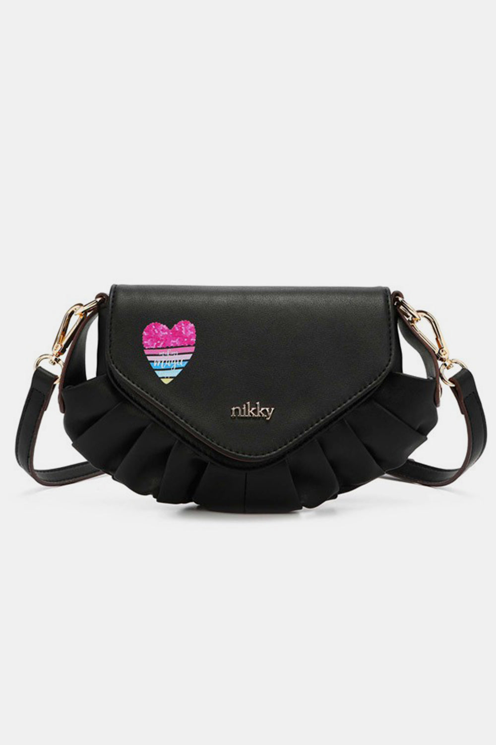 Nicole Lee USA Graphic Crossbody Bag-0