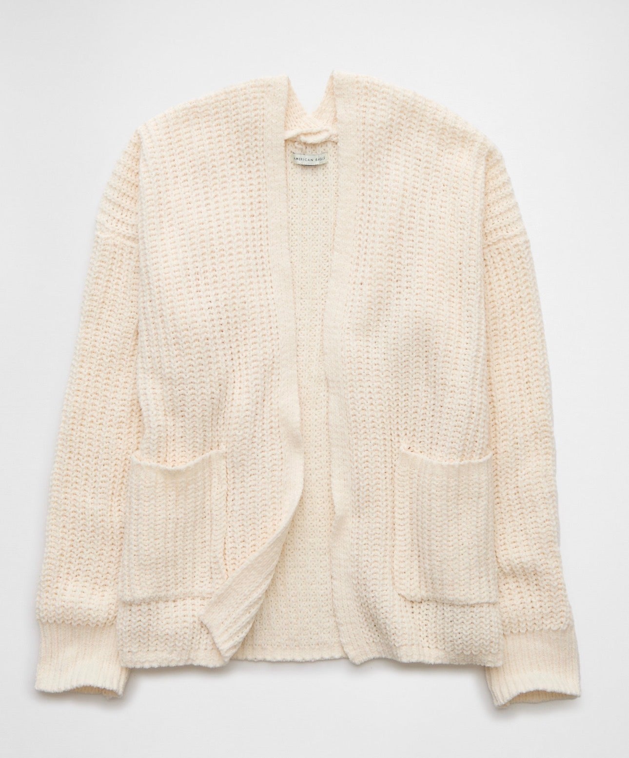 Soft open front cardigan