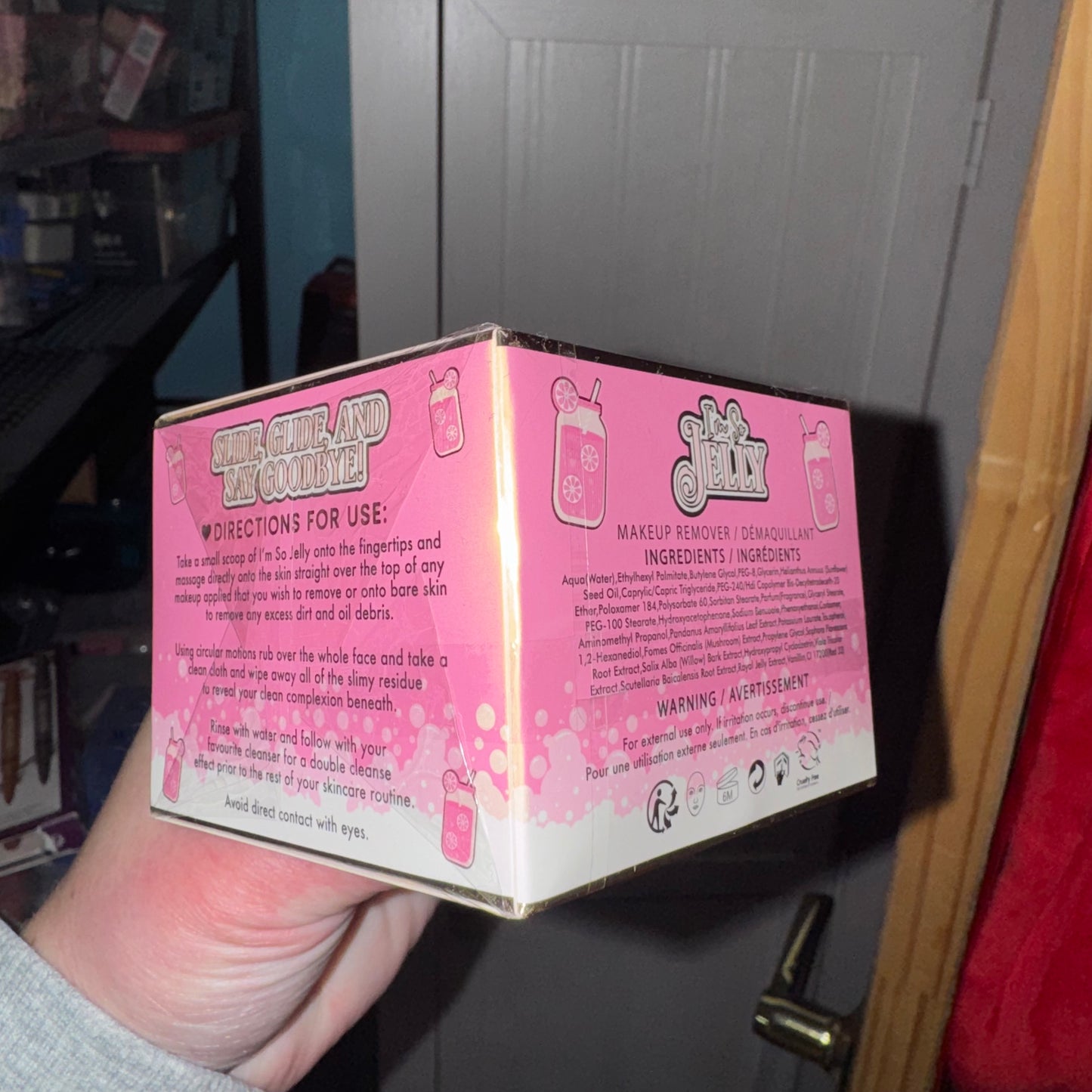 Limited edition I’m so jelly makeup remover