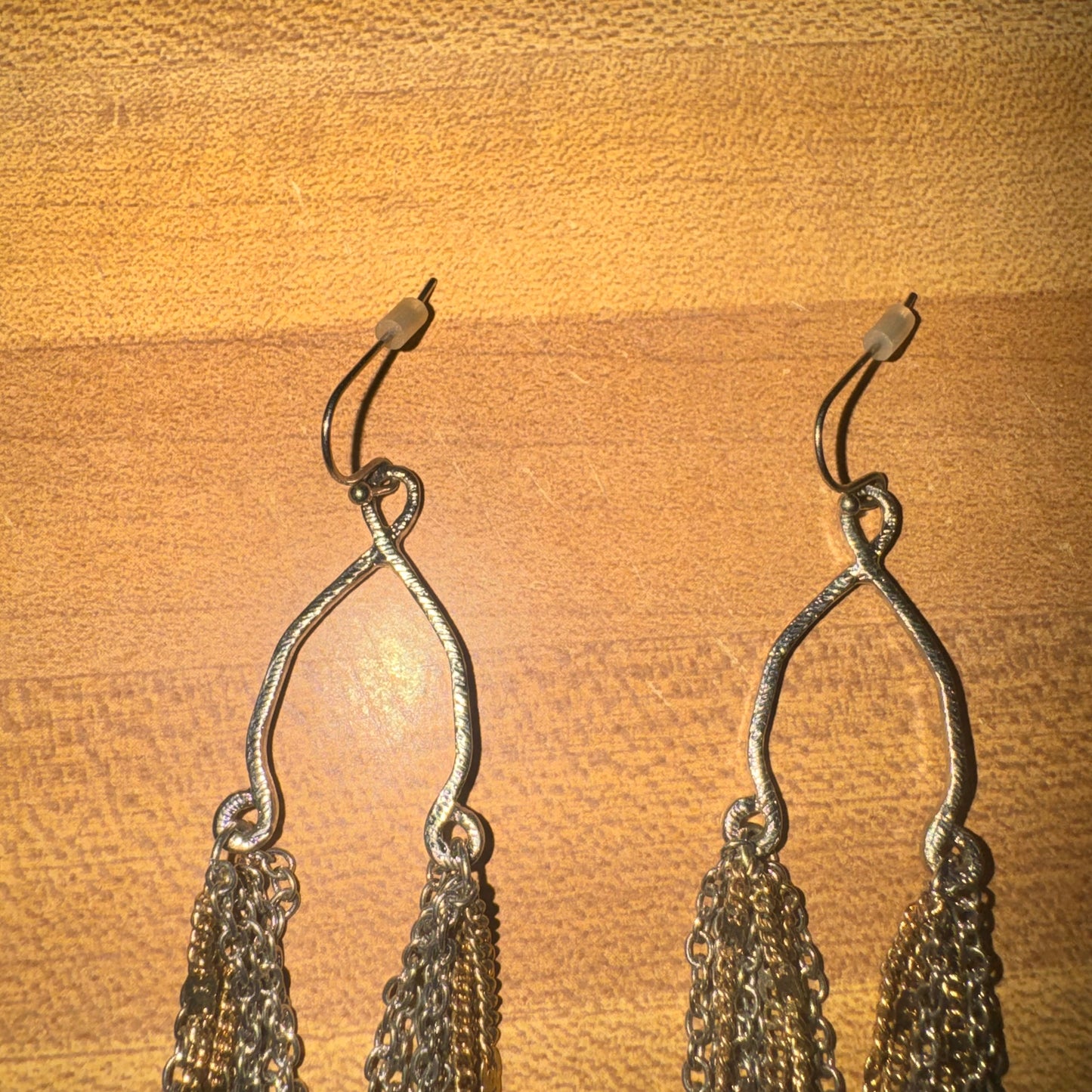 Vintage Avon fringe dangle earrings