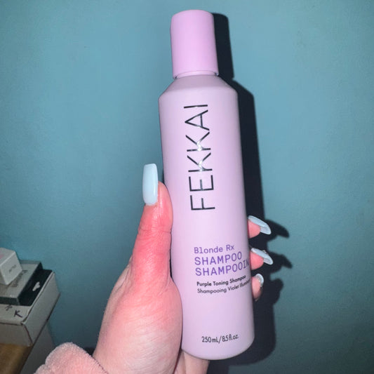 Blonde RX purple shampoo