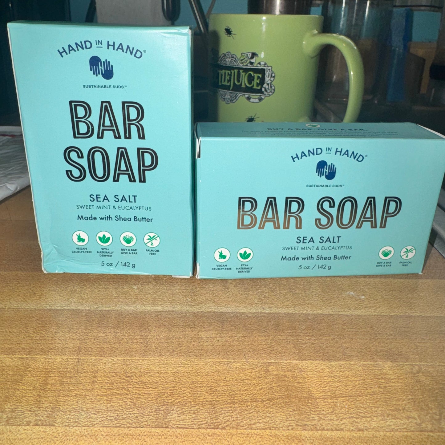 Sea salt bar soap