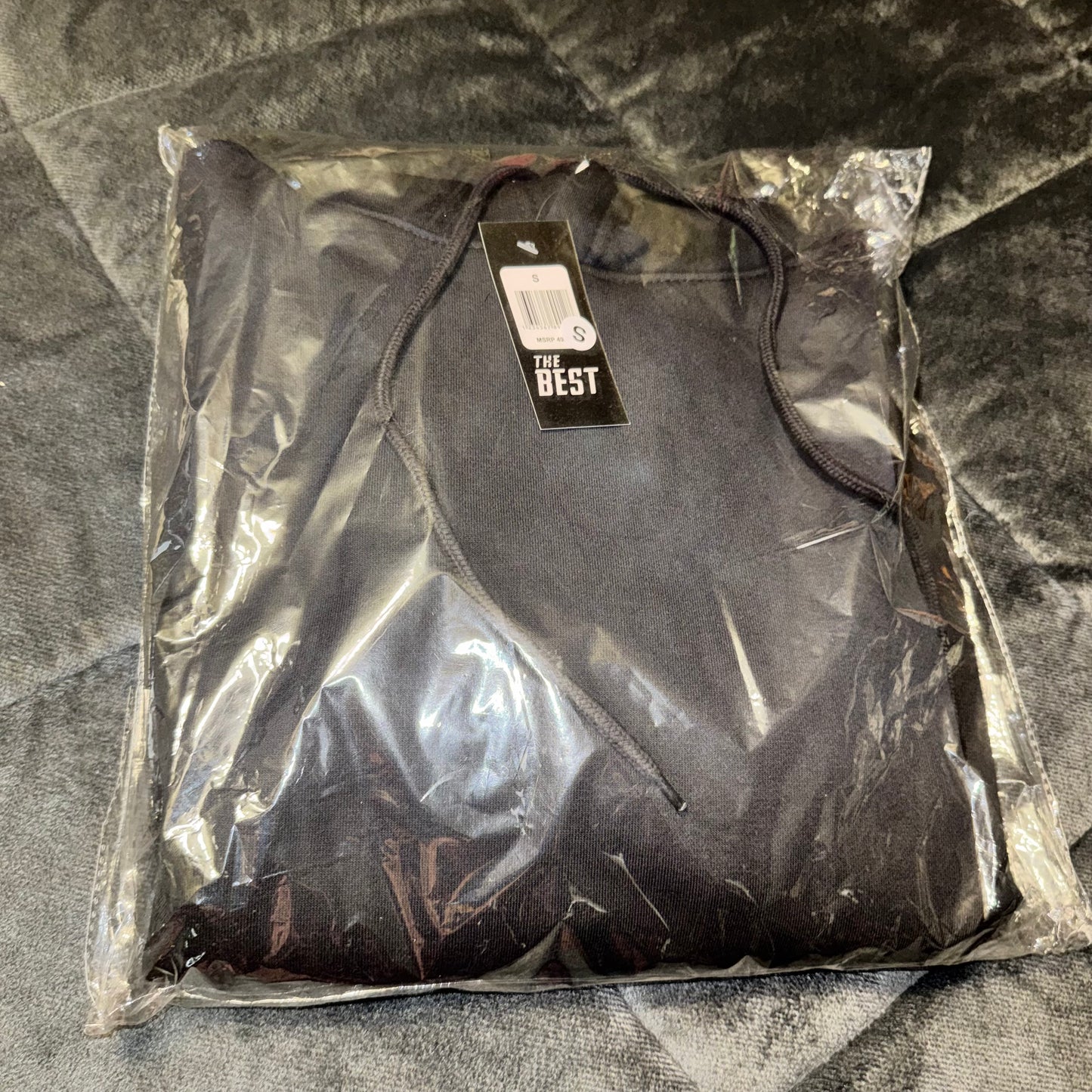 Black hoodie