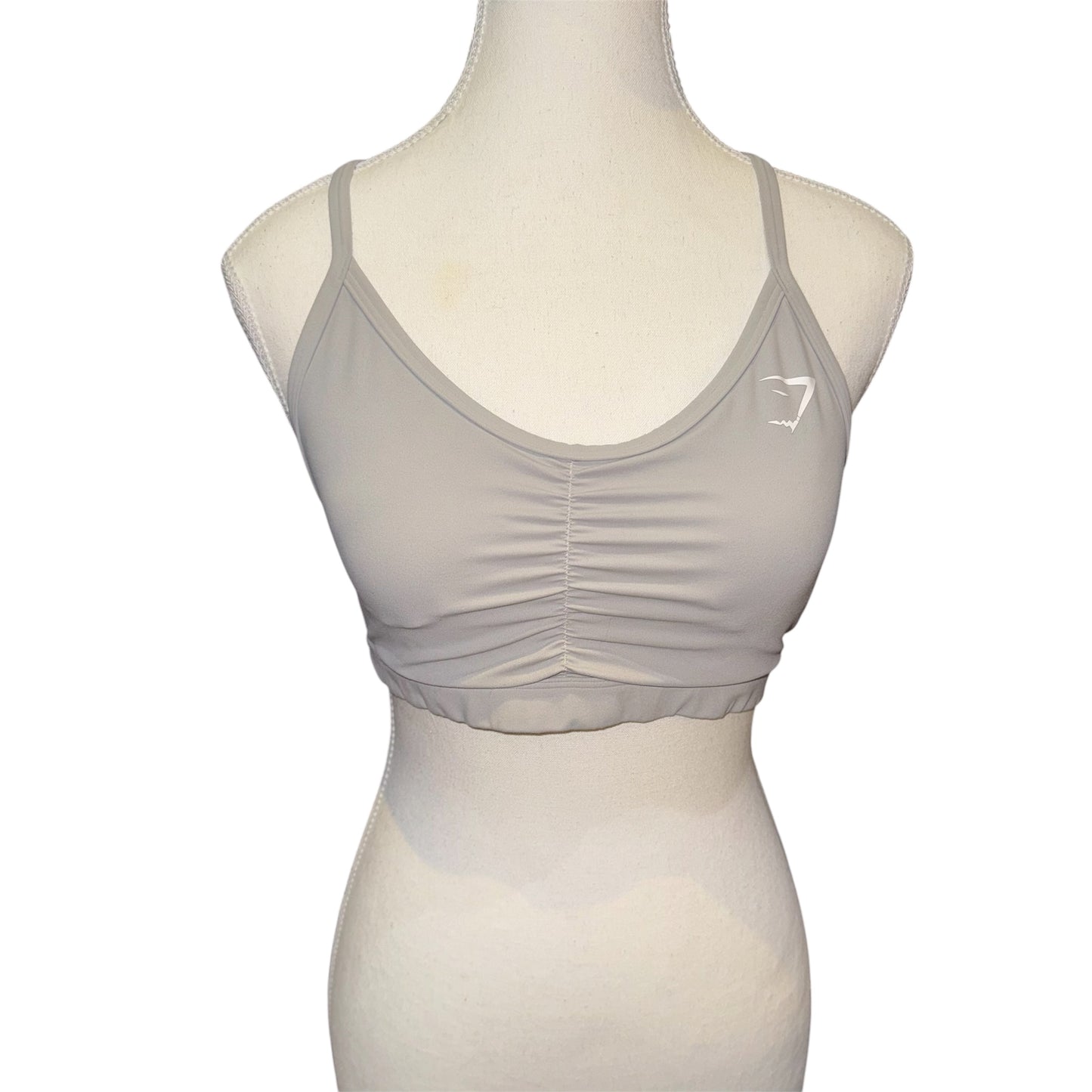Ruched sports bra