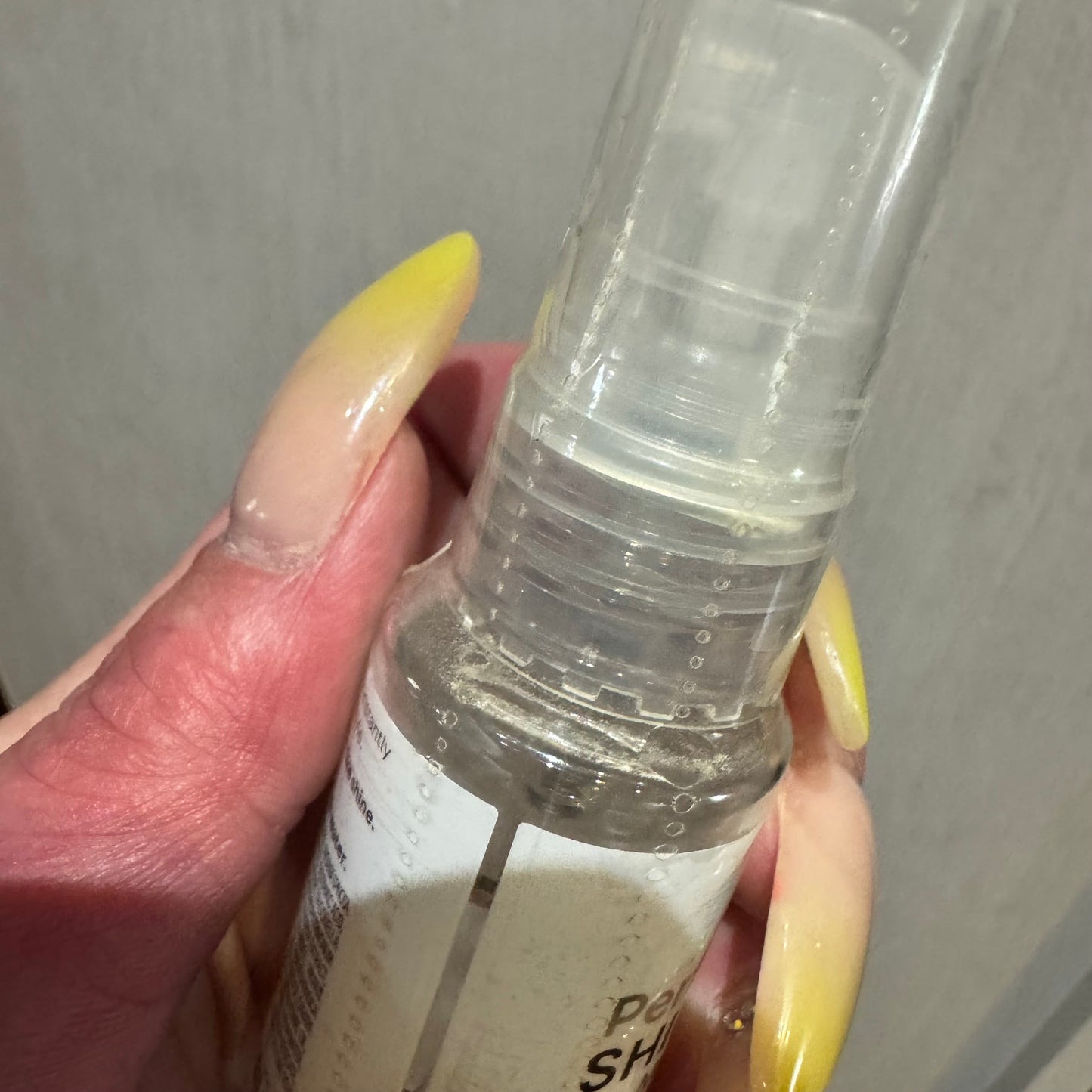 Nature lab perfect shine hair oil mist