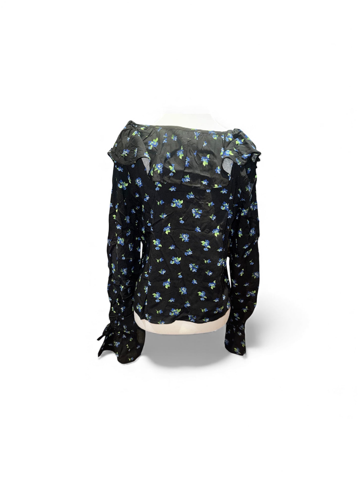 Ruffled blouse