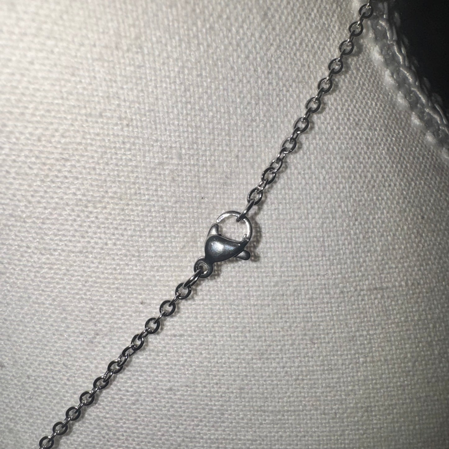 Heart memorial necklace