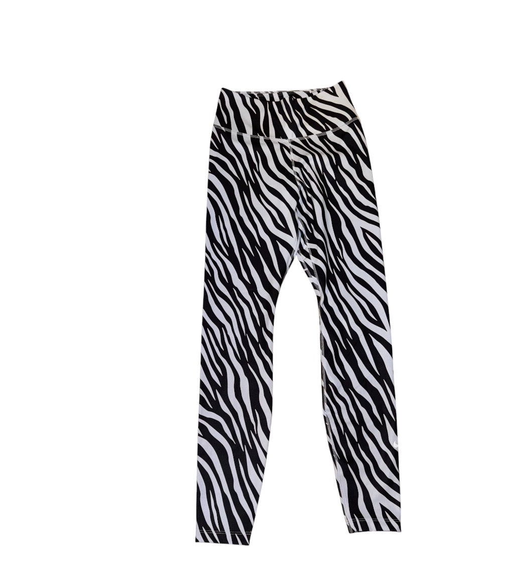 Dri-fit zebra print leggings