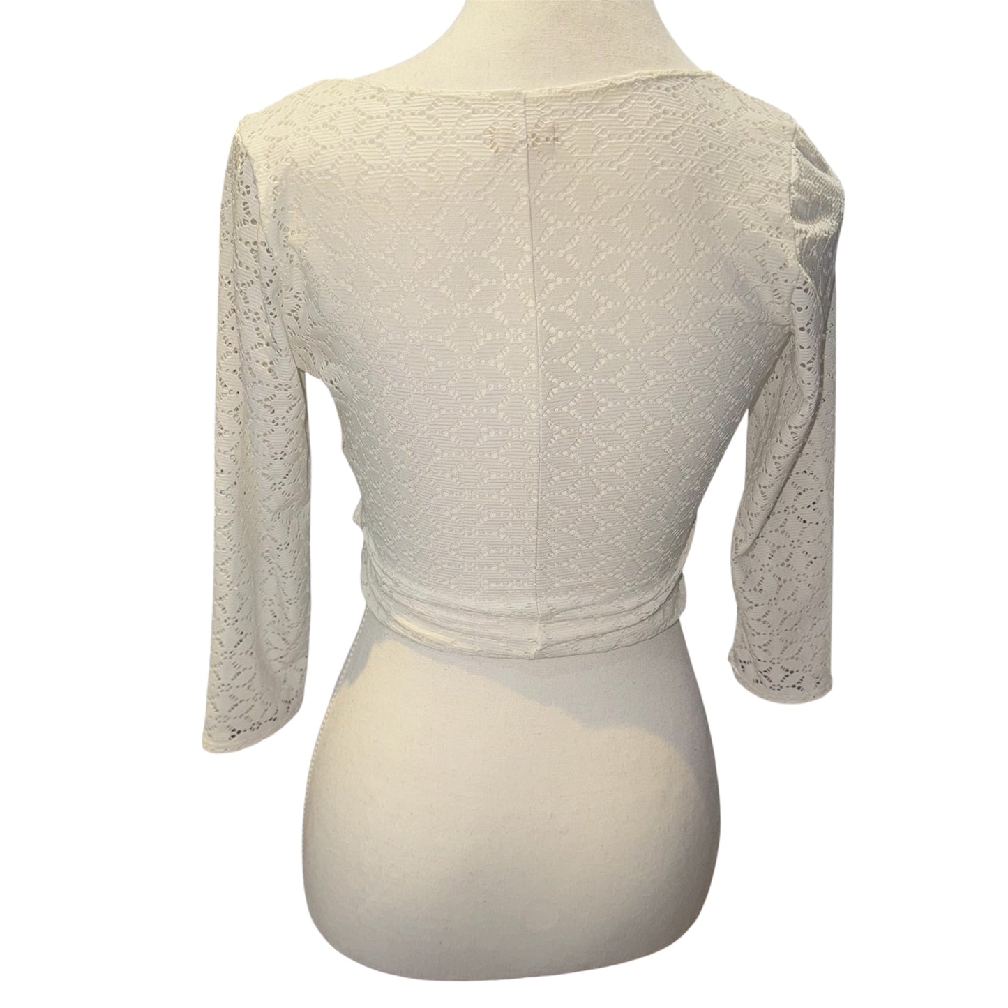 Hollister crop wrap top