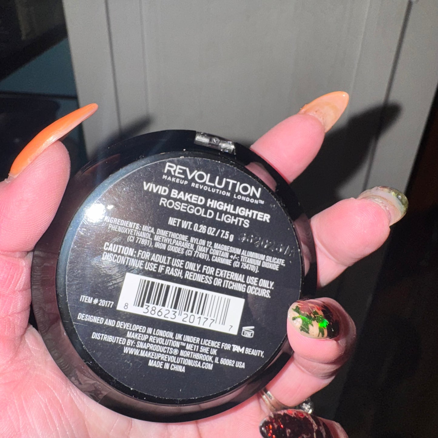 Makeup Revolution highlighter set