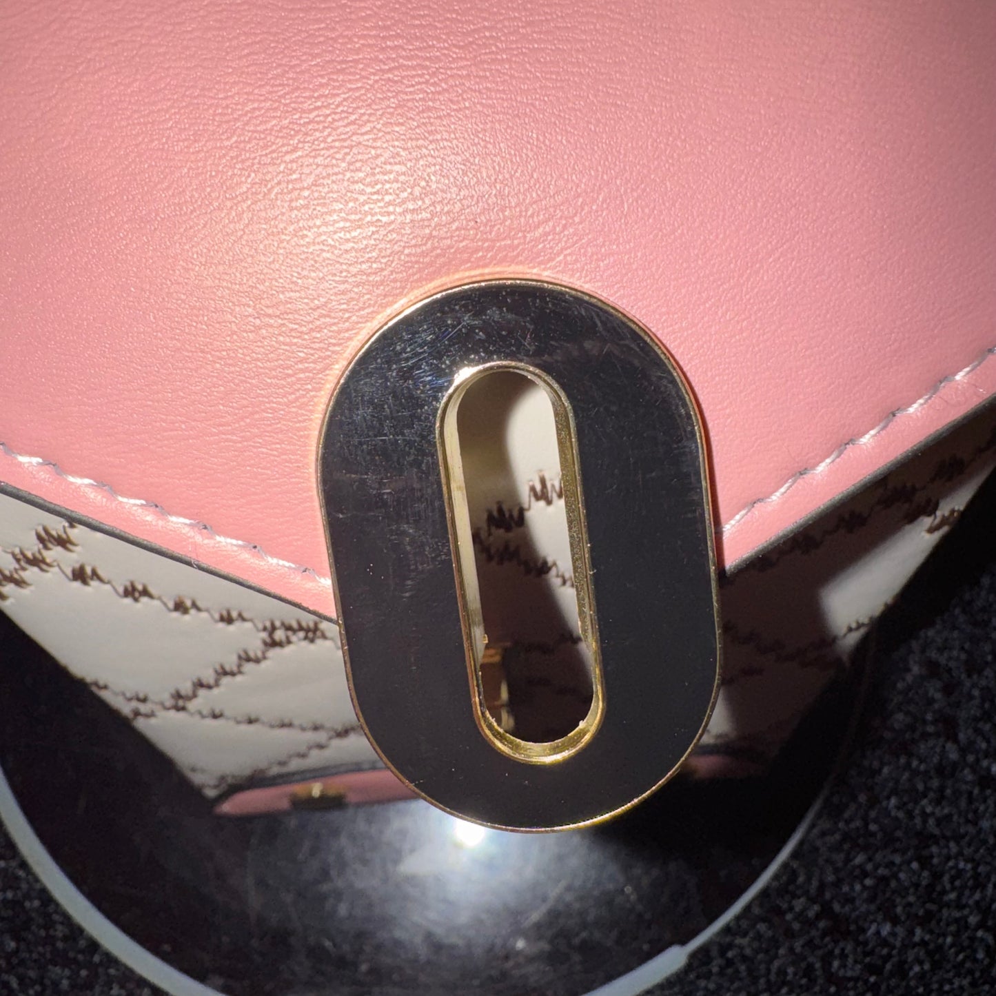 Color block mini crossbody