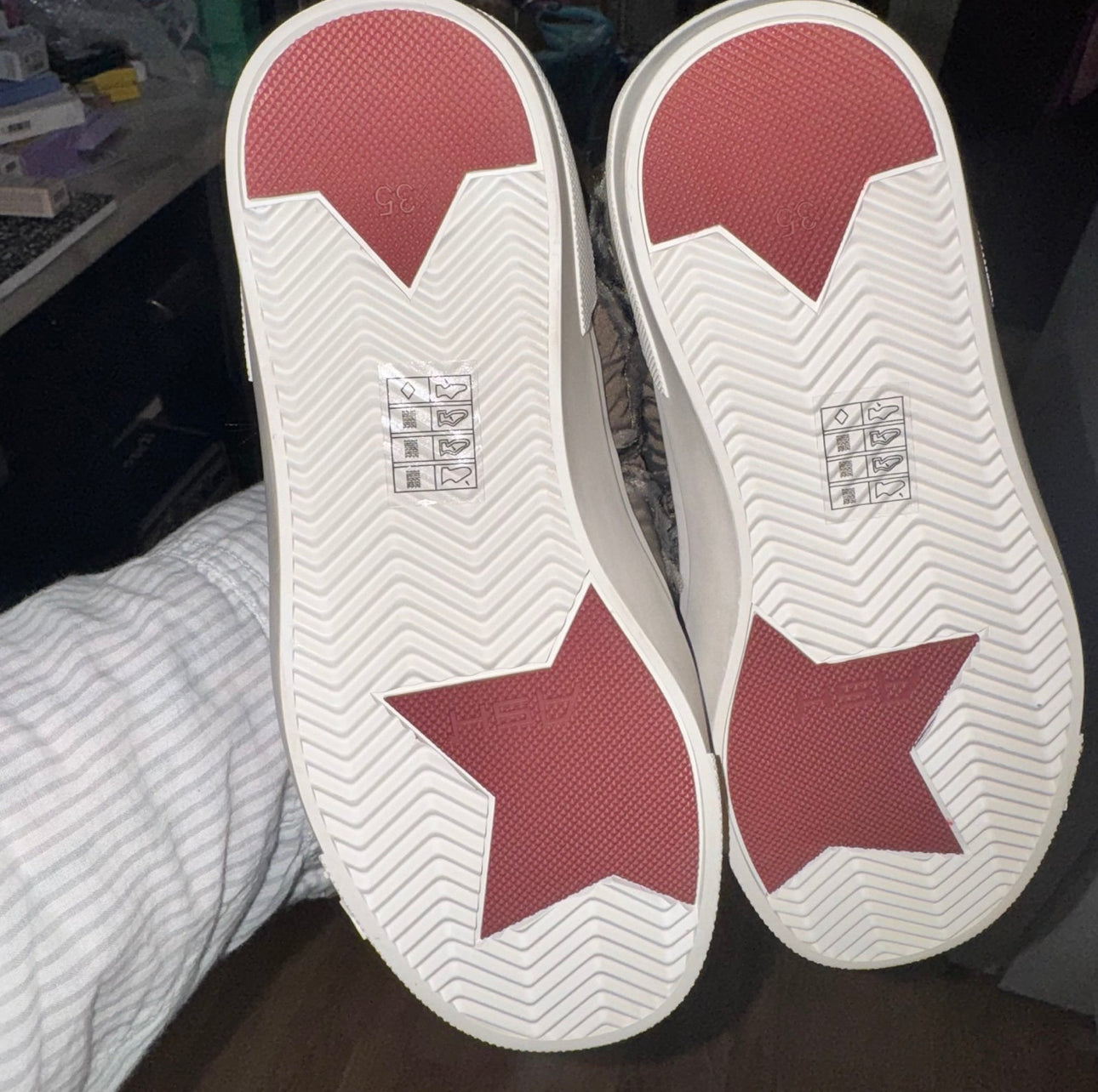 Malibu faux fur sneakers