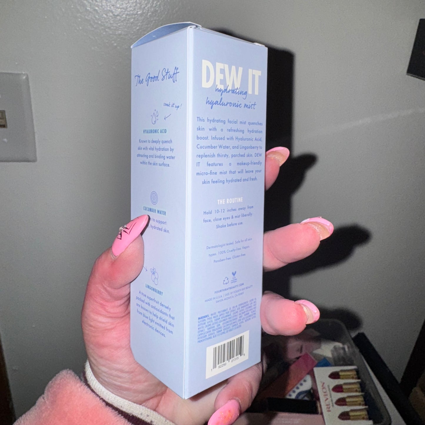 Dew it hydrating mist