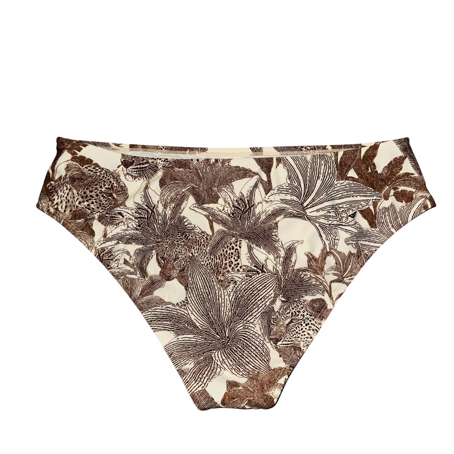 Wild kingdom mid rise bikini bottom