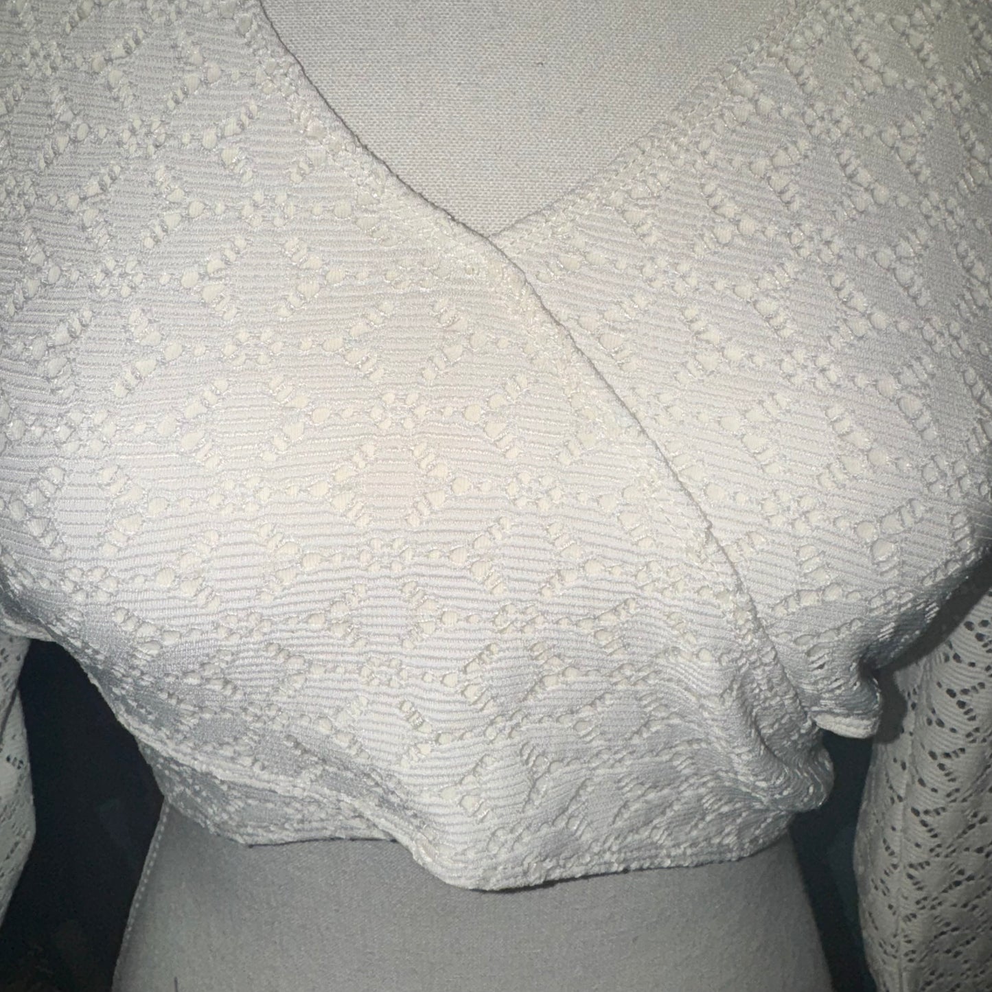 Hollister crop wrap top