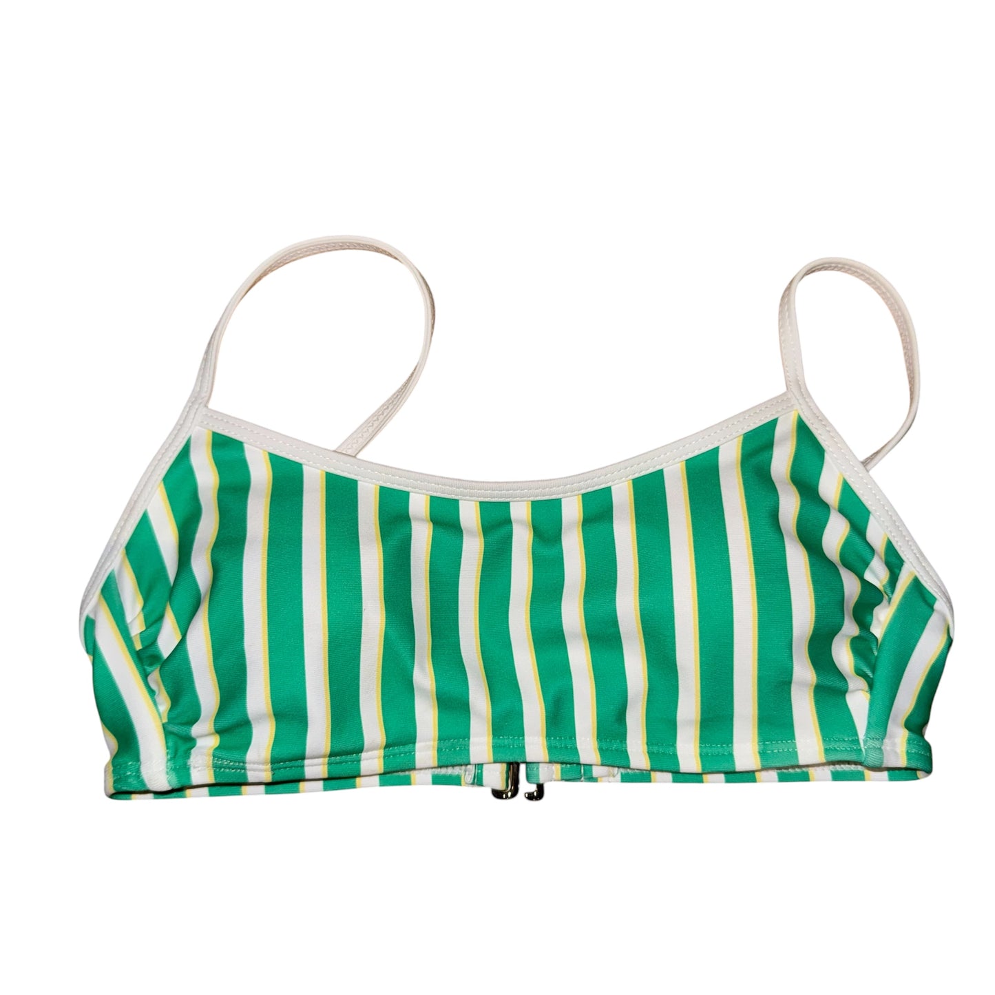 Sporty stripe bikini set