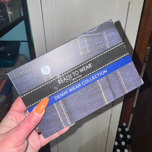Denim wear collection palette