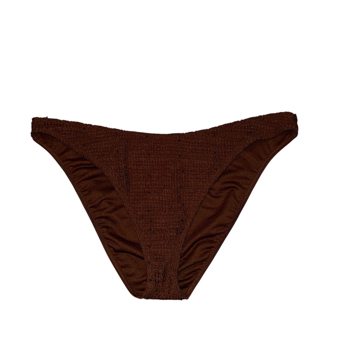 Sequin crochet bikini bottom