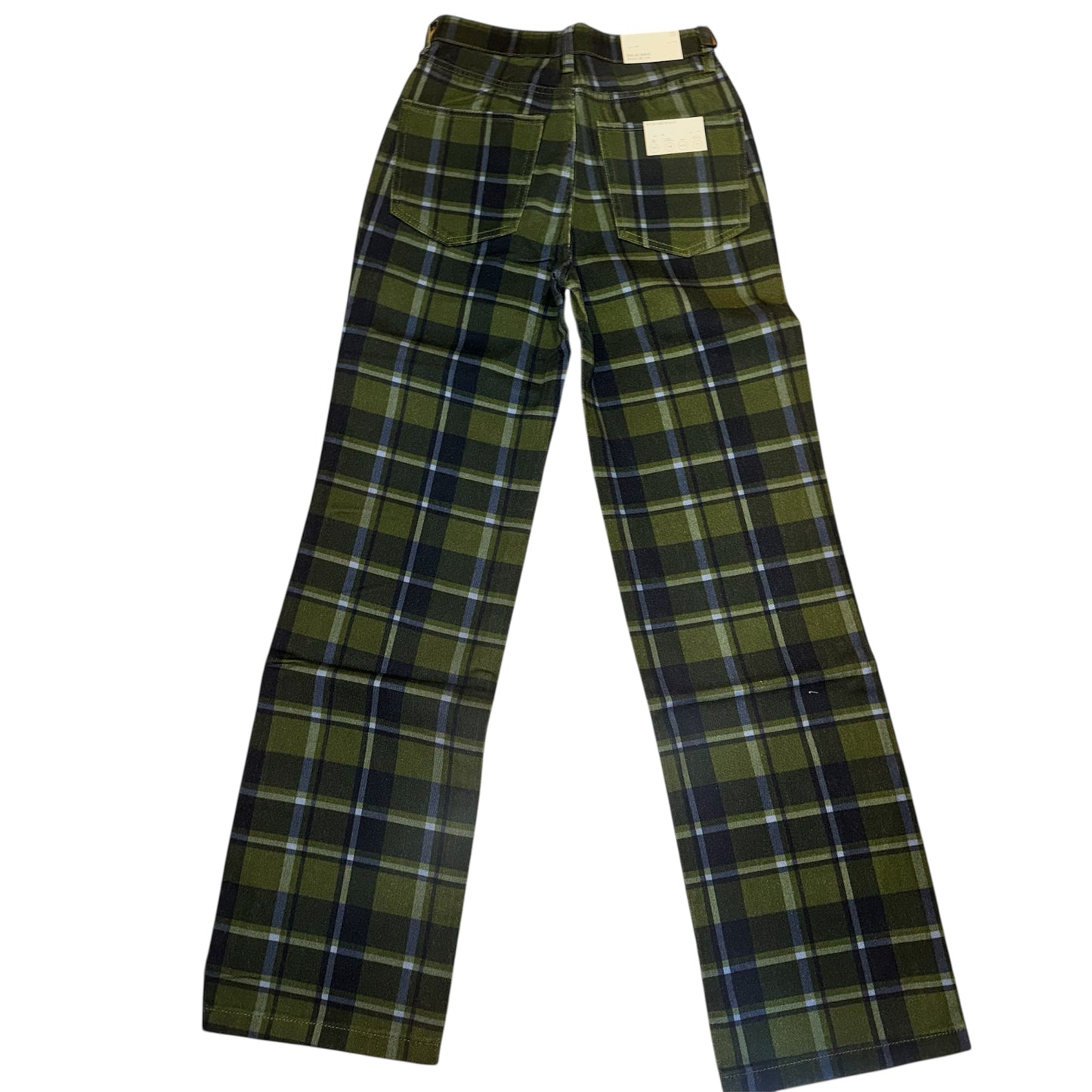 Dad jeans classic plaid