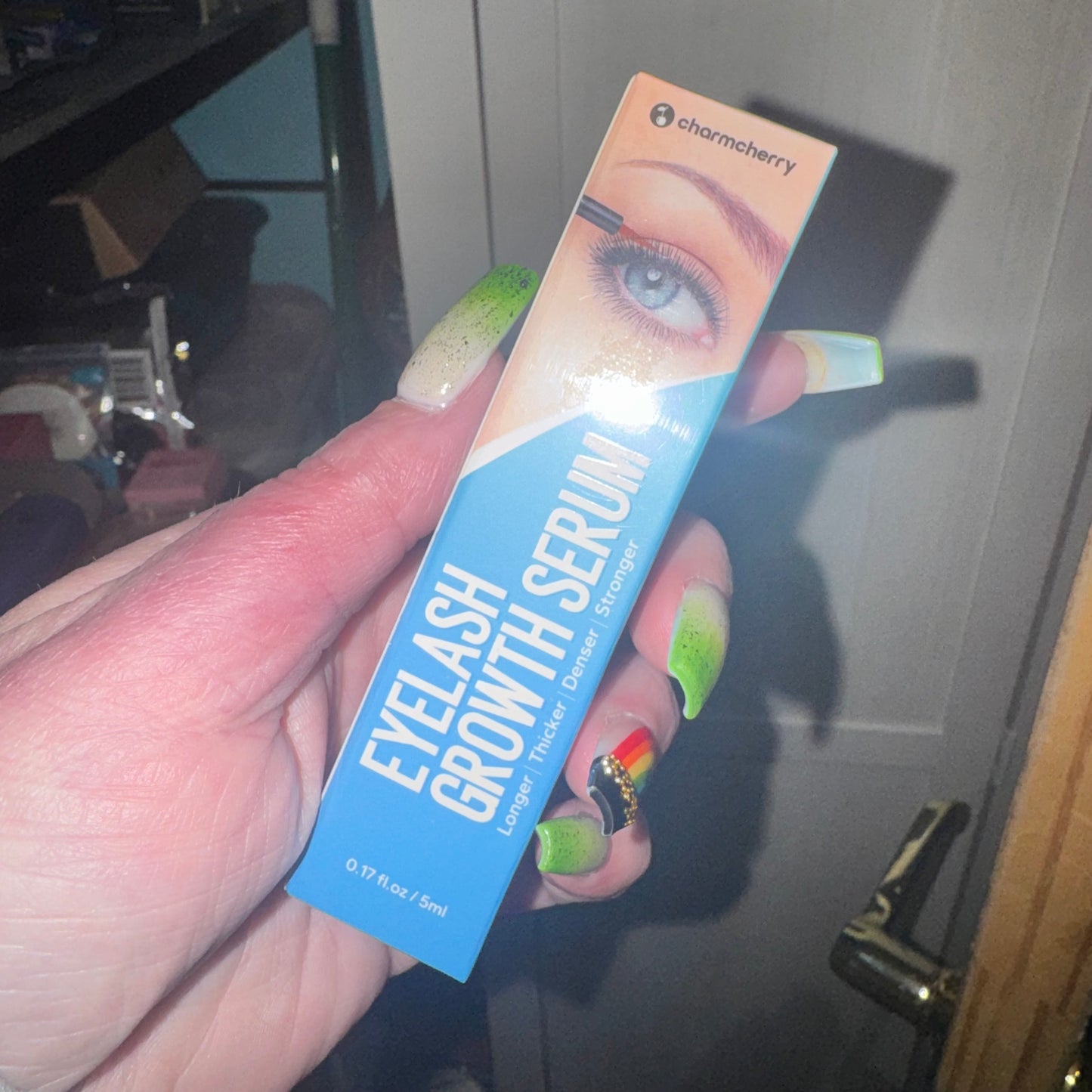 Eyelash growth serum