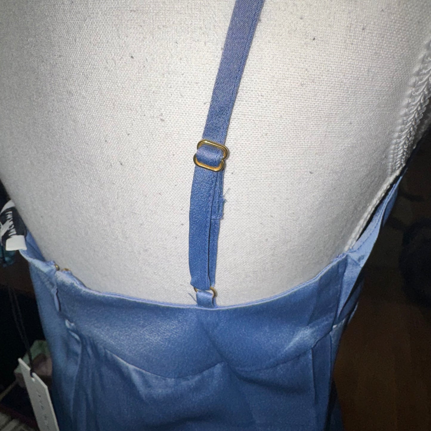 Cowl midi dress