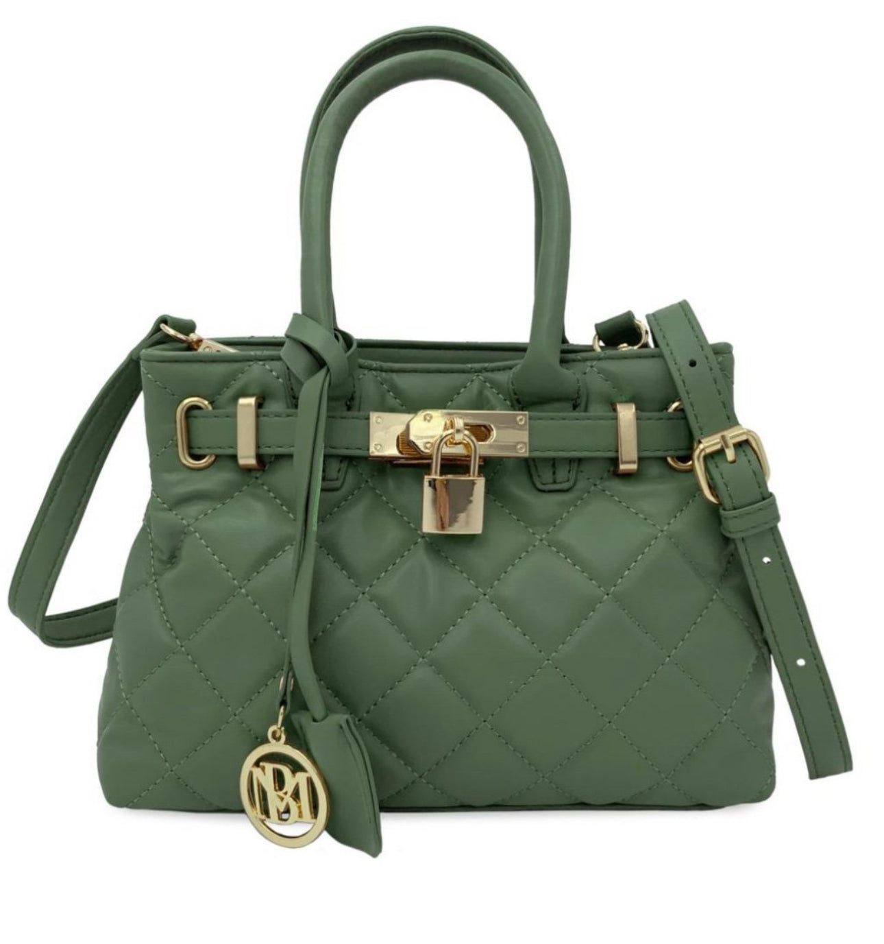 Mini diamond quilted bag