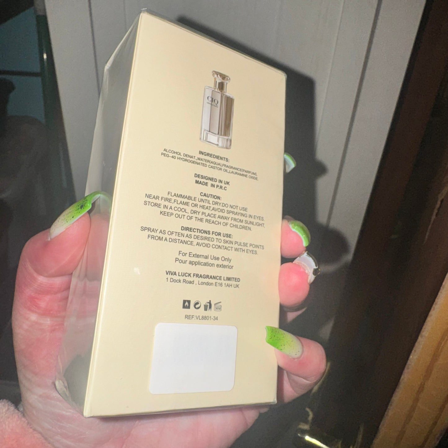 CIQ gentle days men’s fragrance