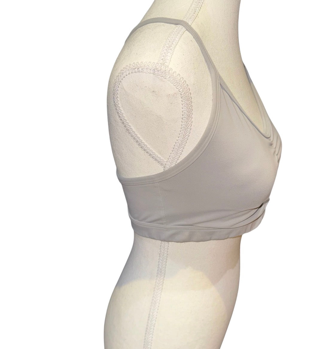 Ruched sports bra