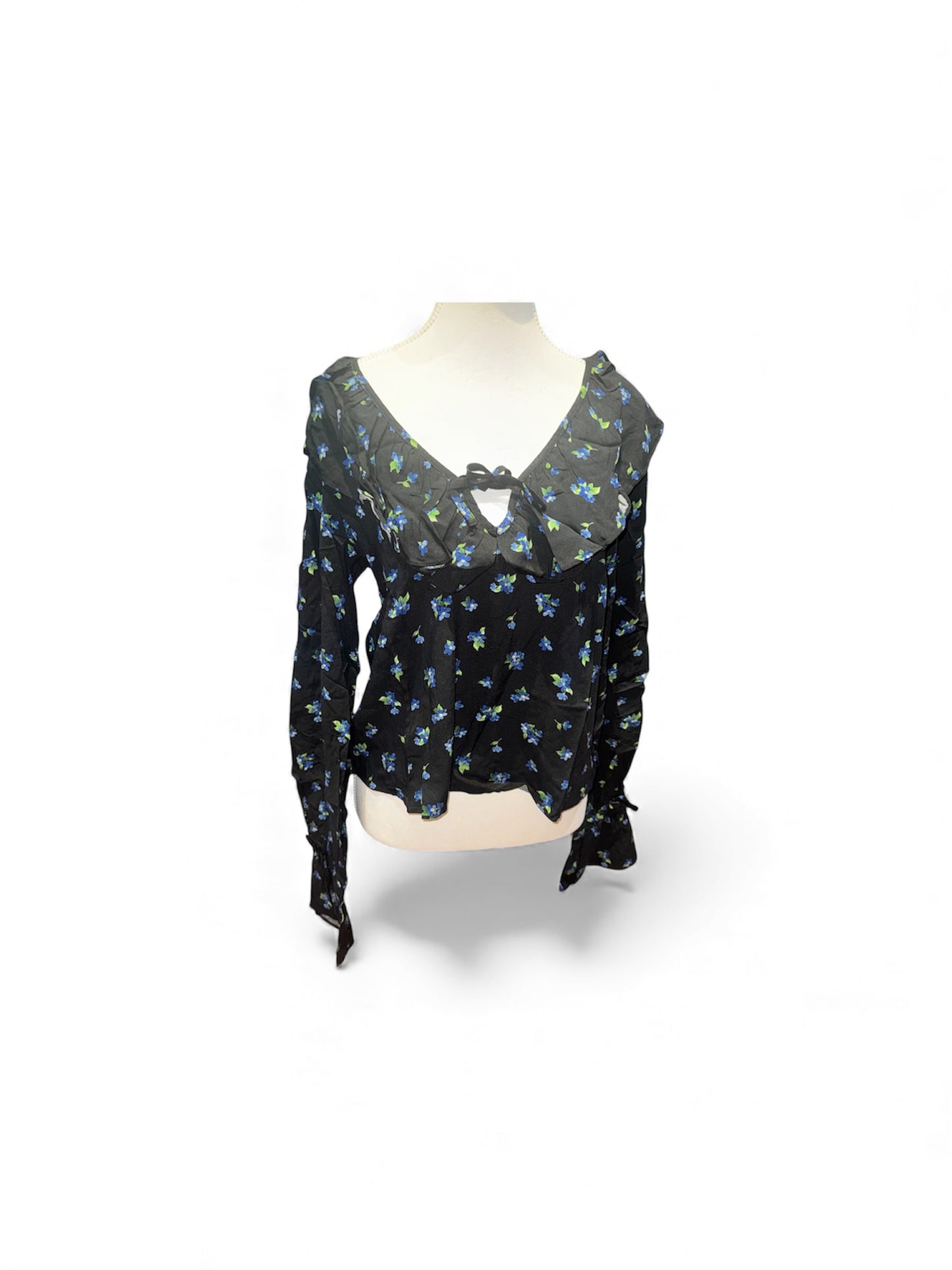 Ruffled blouse