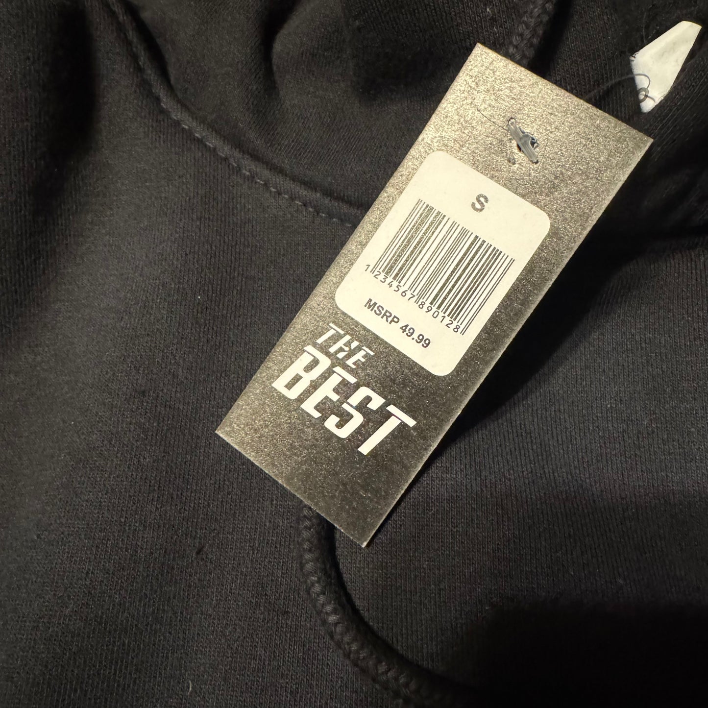 Black hoodie