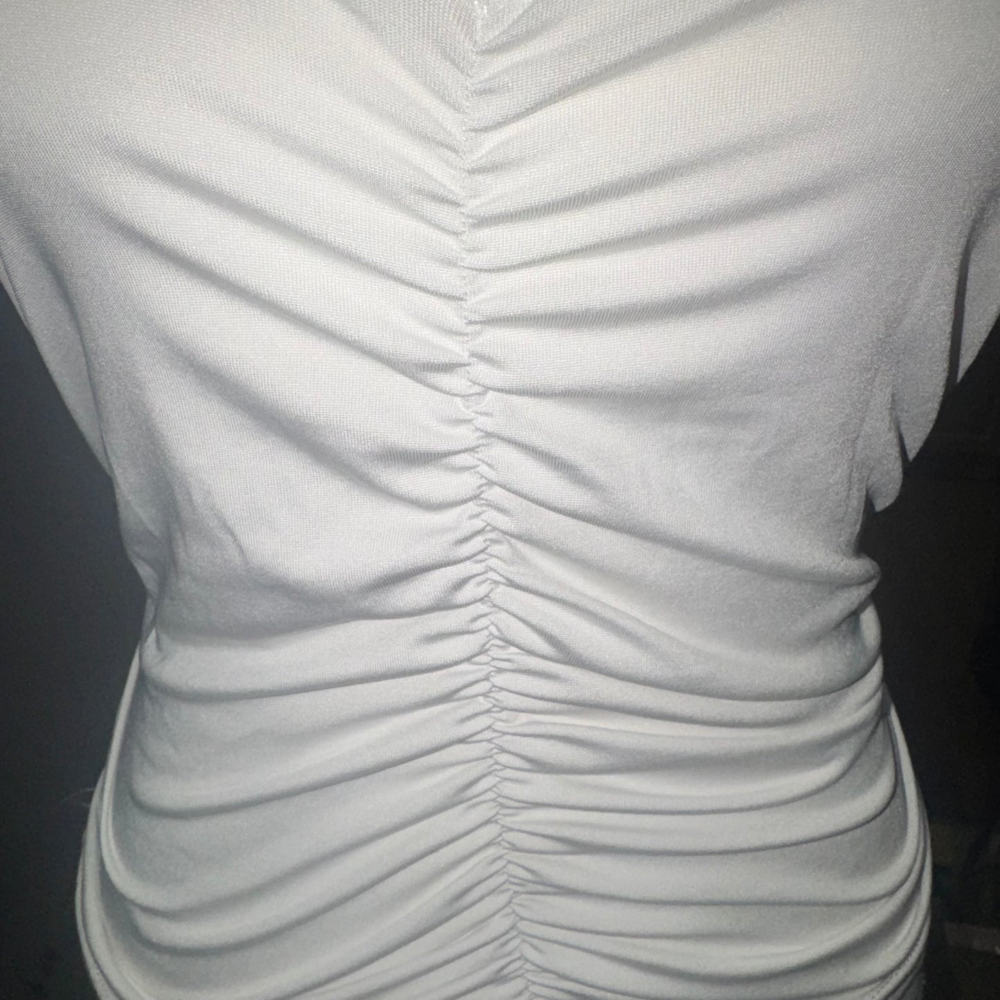 Strappy lace back top