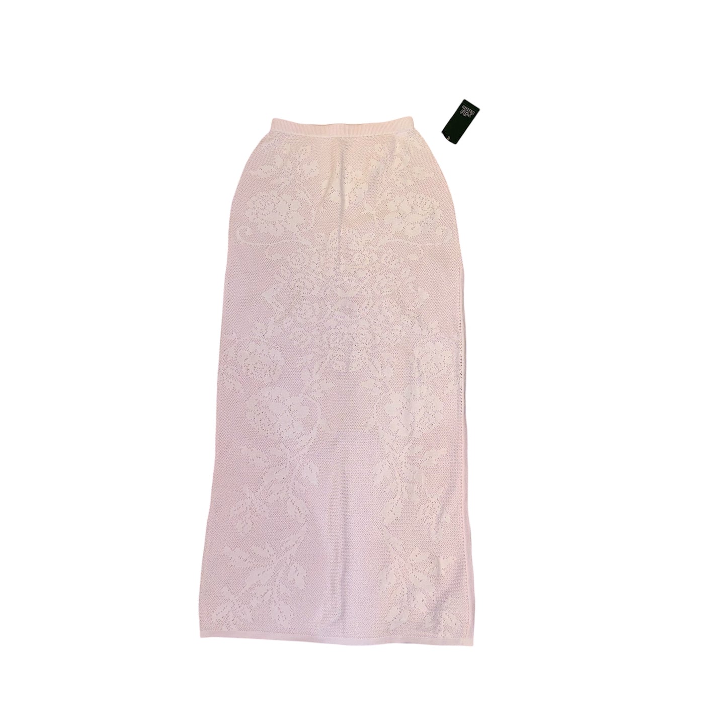 Maxi skirt with slit