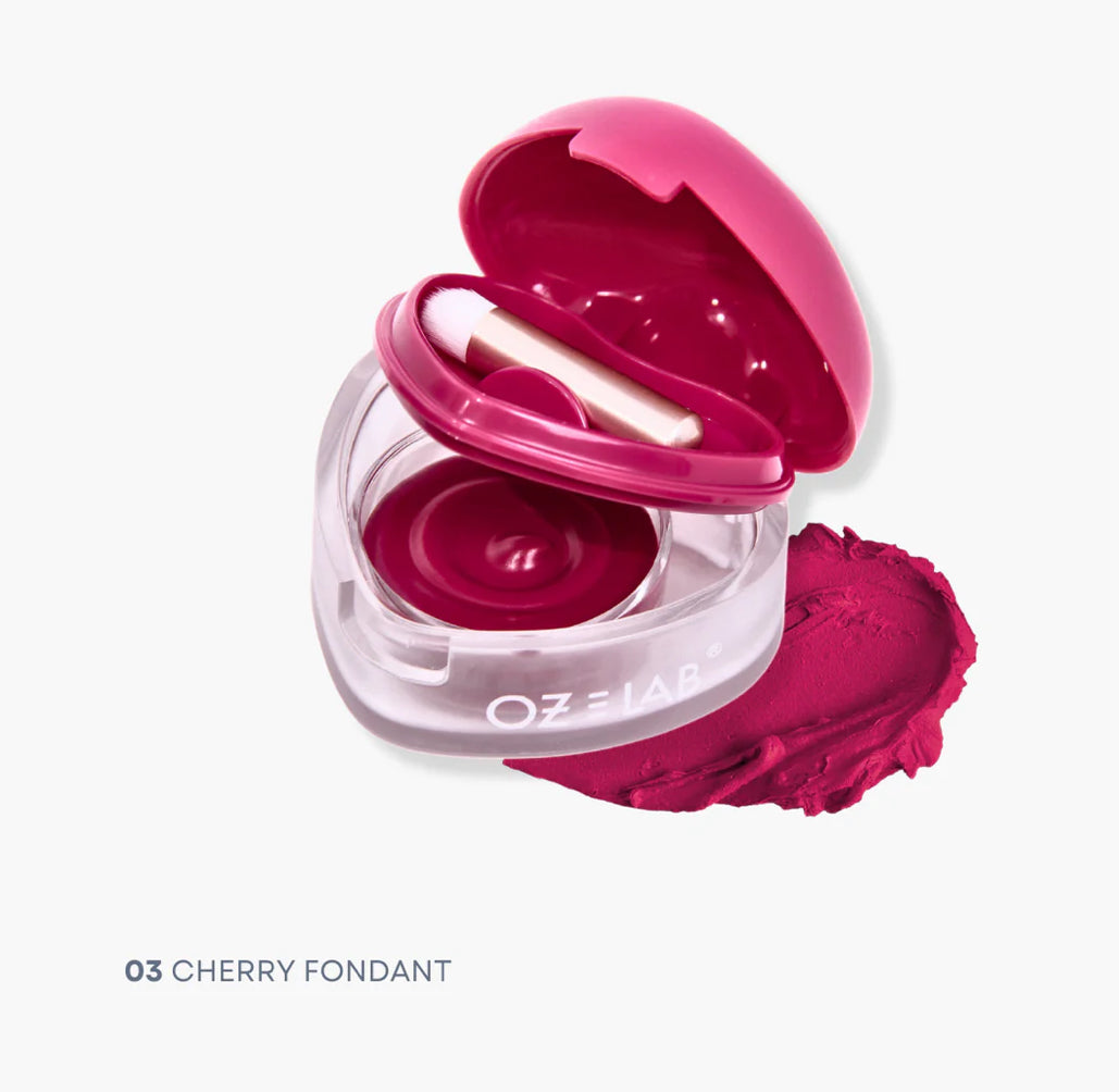 Soft hearted lip & cheek mousse