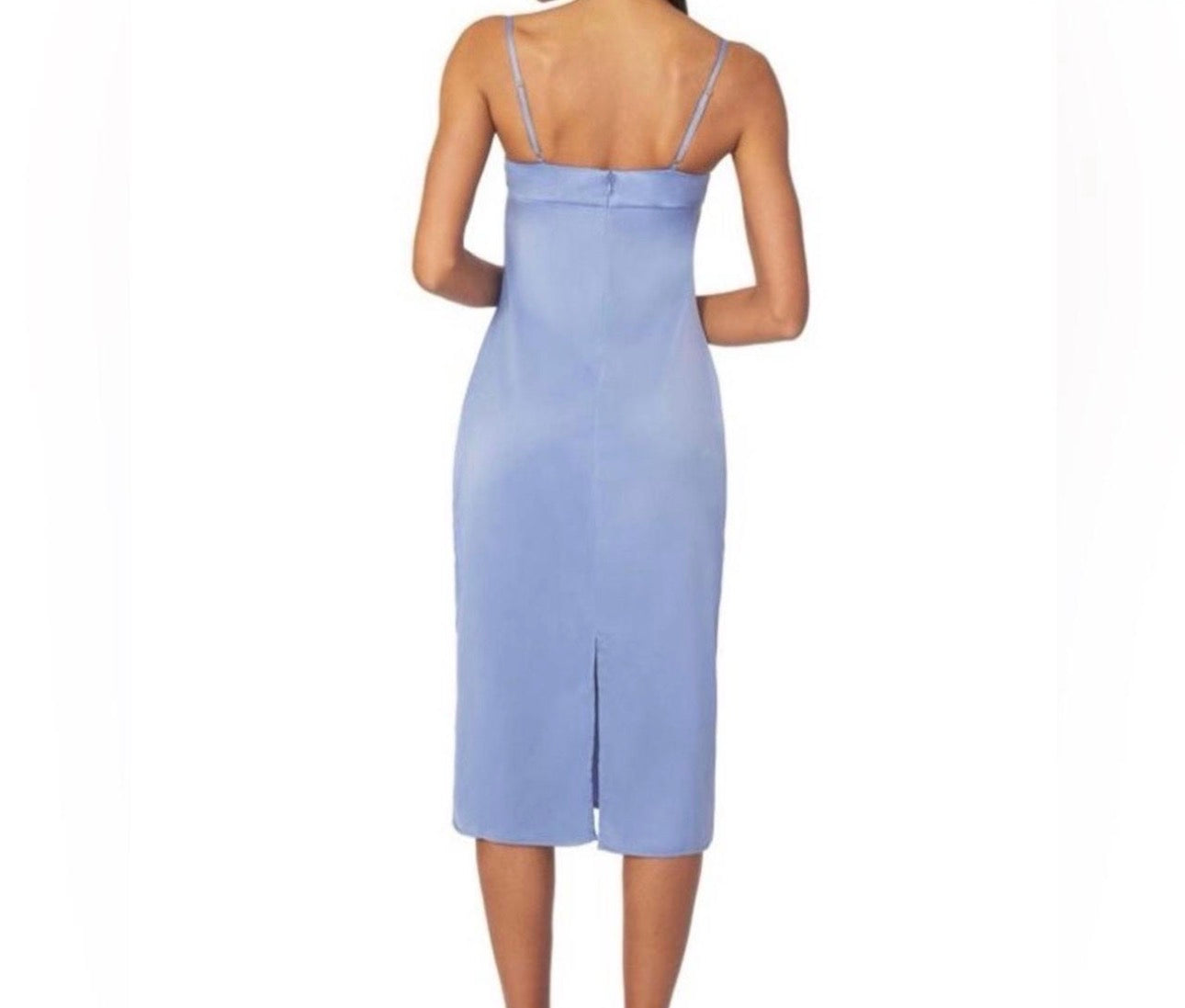 Cowl midi dress