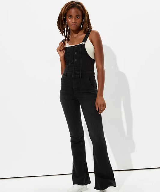 Next level flared overalls