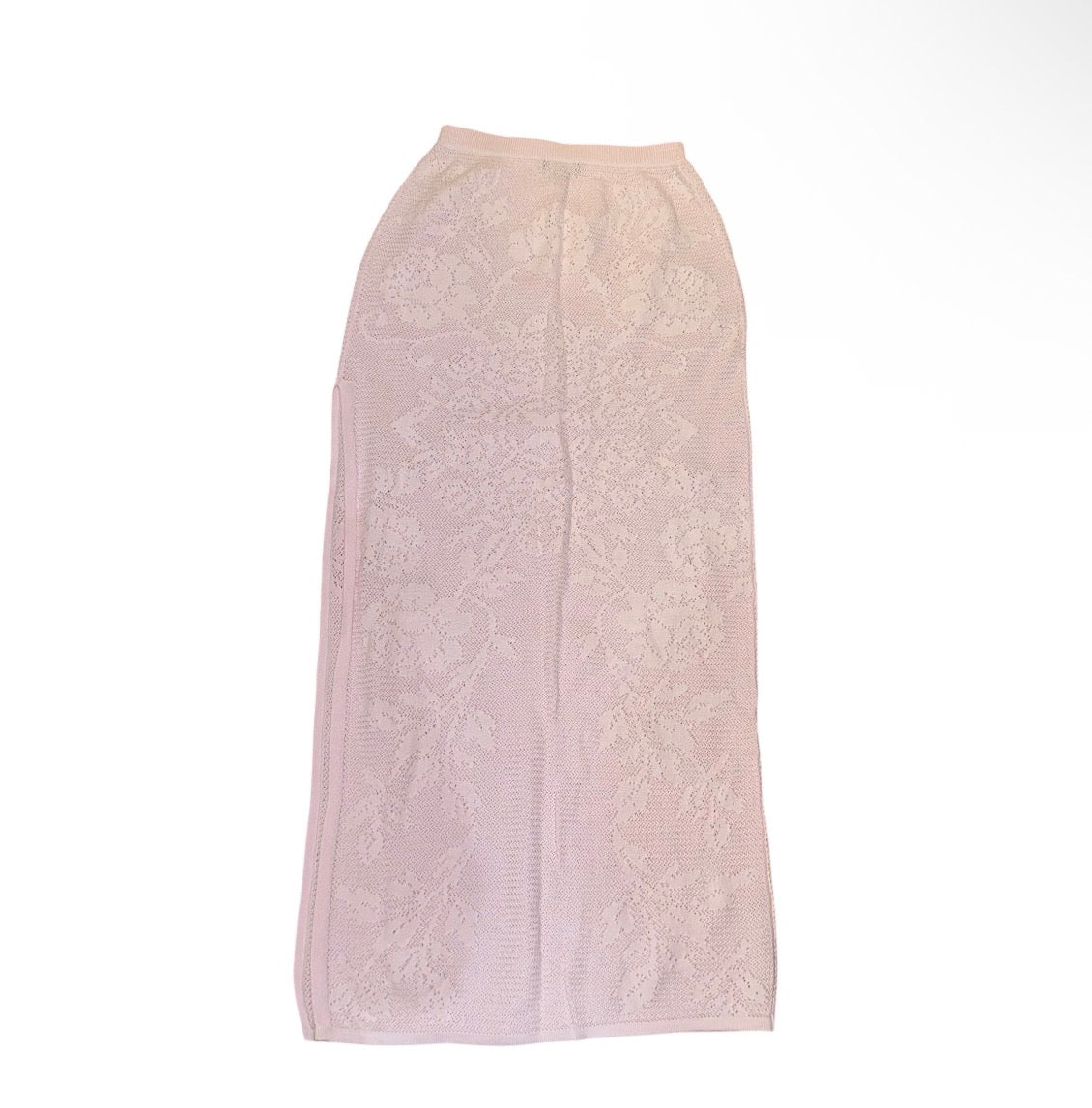 Maxi skirt with slit