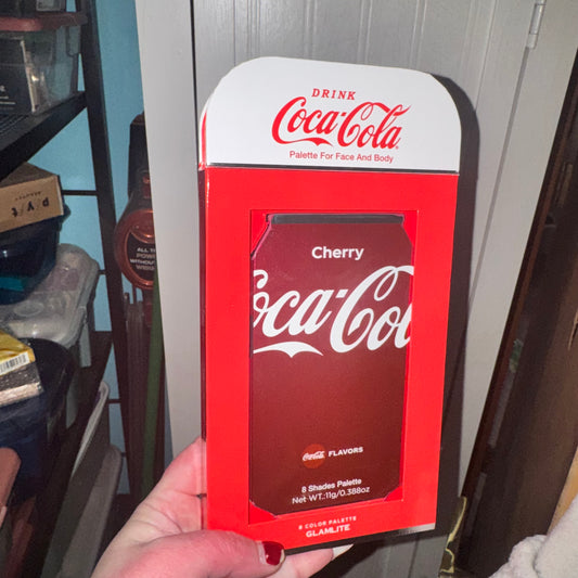 Coca Cola cherry eyeshadow palette