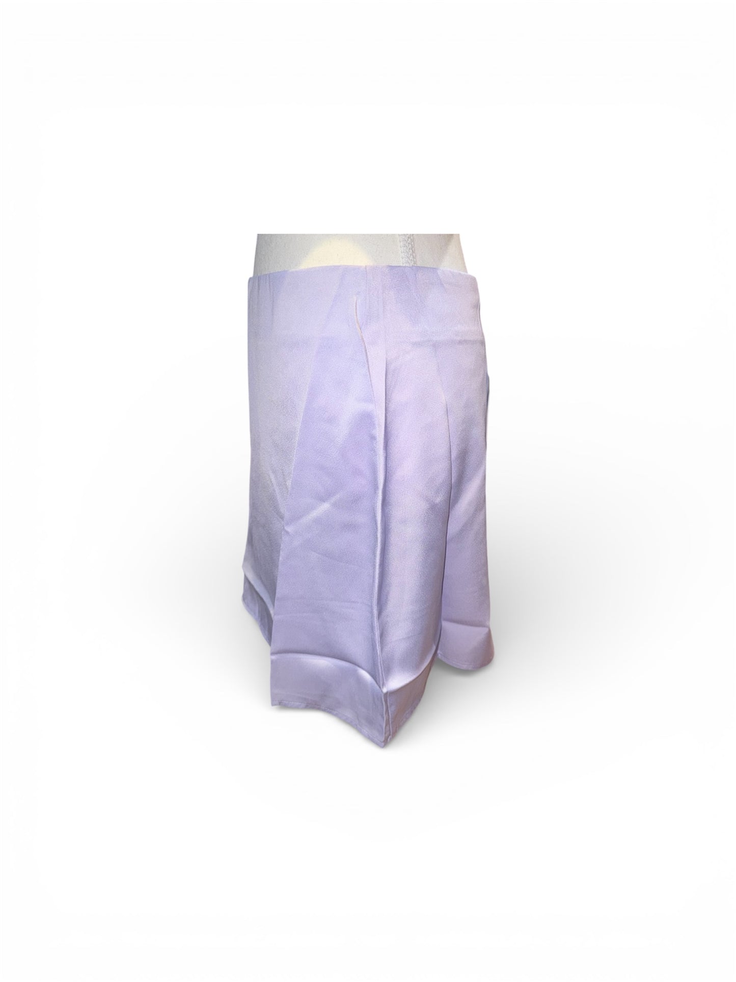 Mini slip skirt heather purple