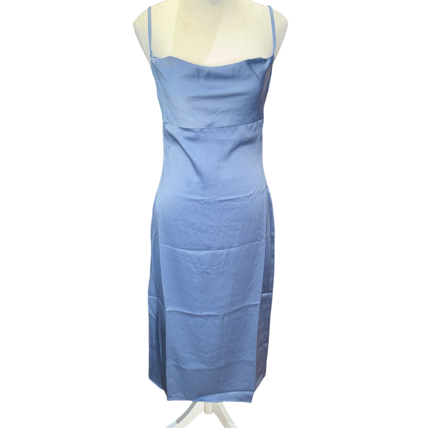 Cowl midi dress