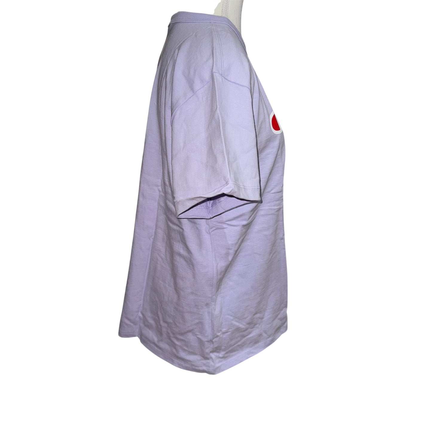 Lilac logo tee