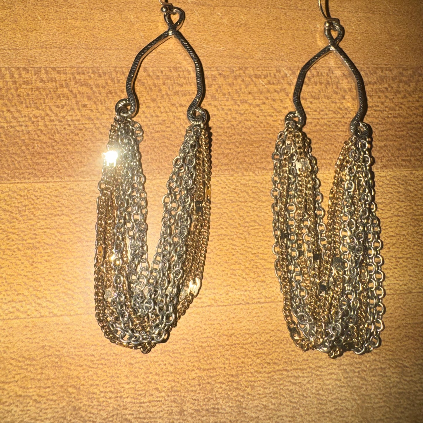 Vintage Avon fringe dangle earrings