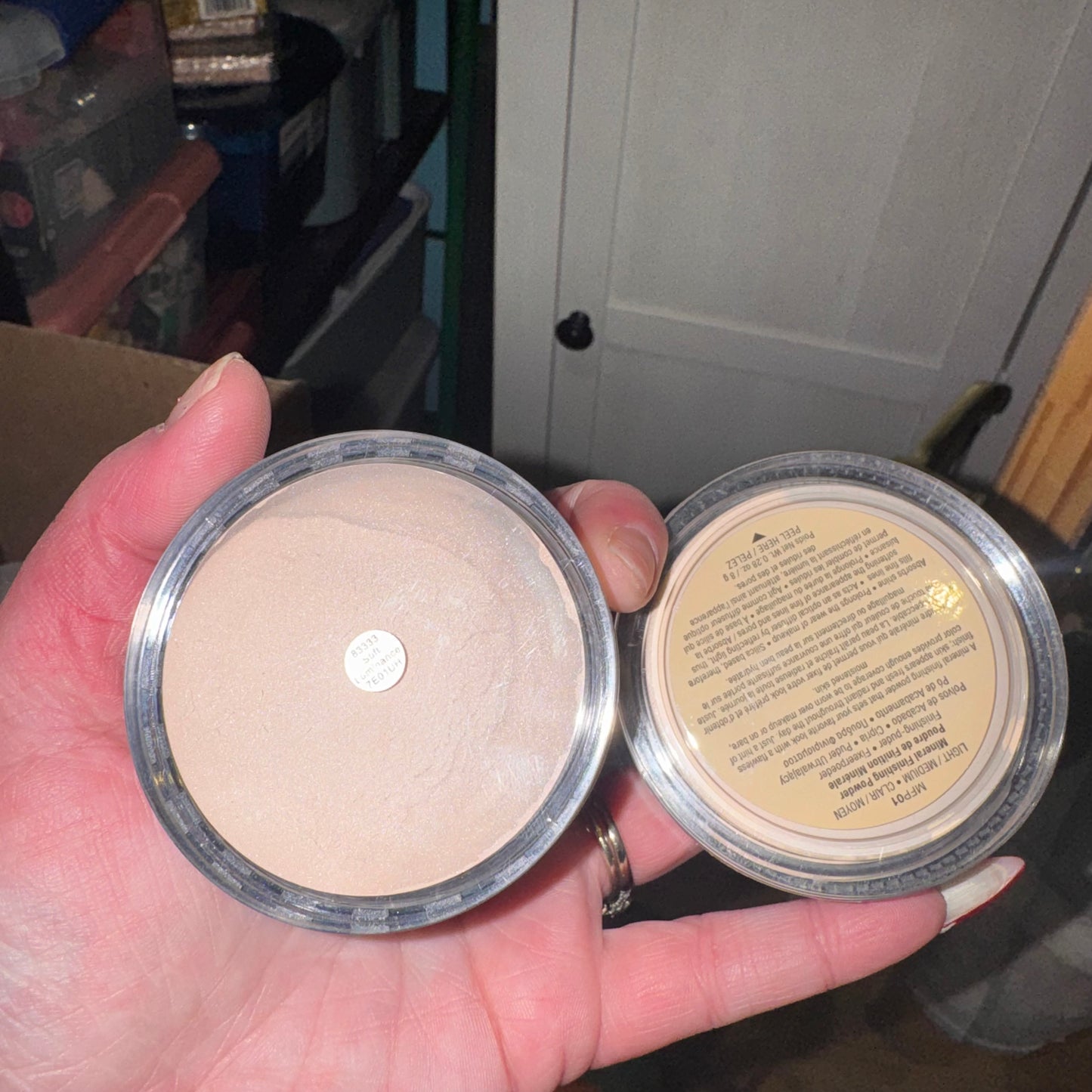 Setting powder bundle