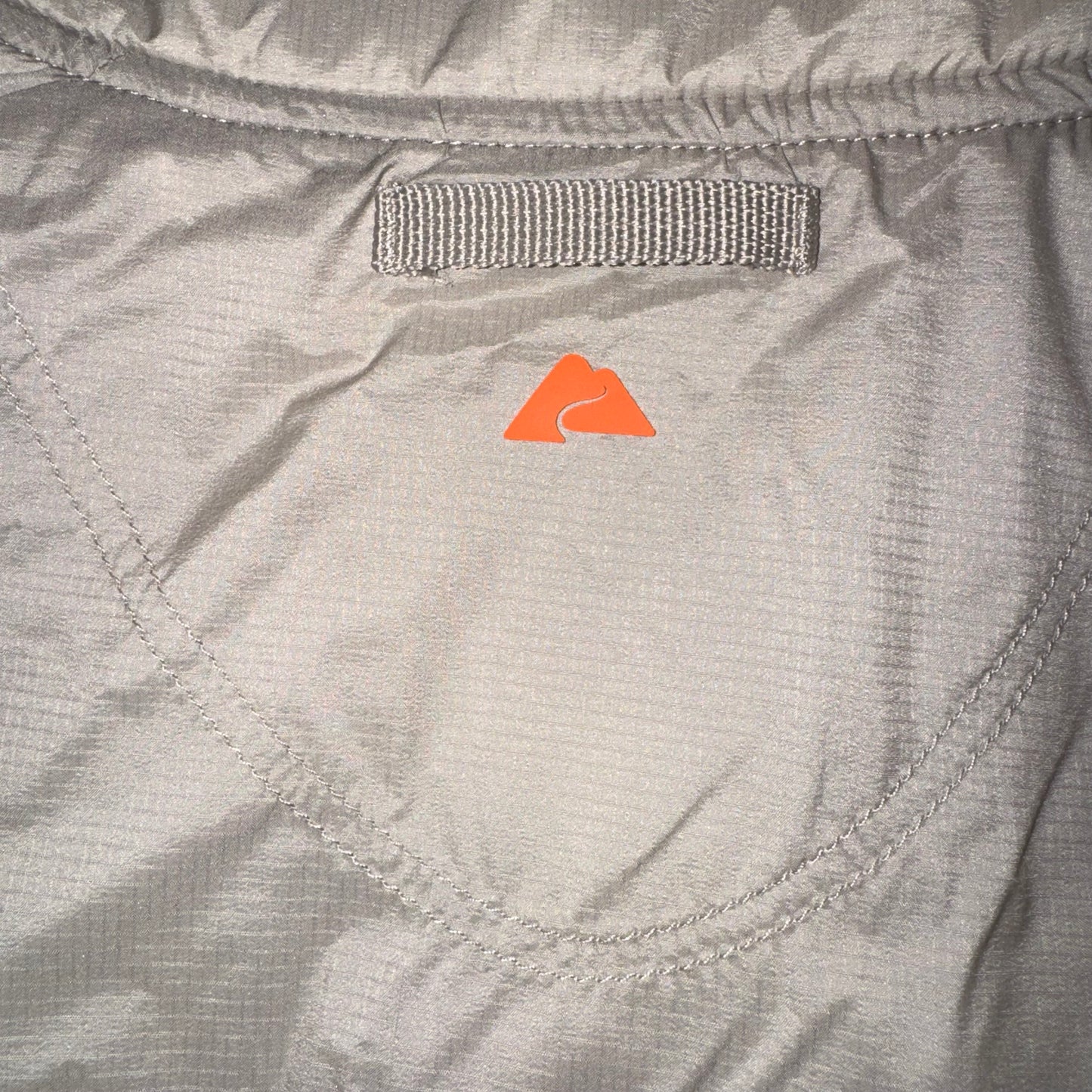 Light insulated nylon zip jacket