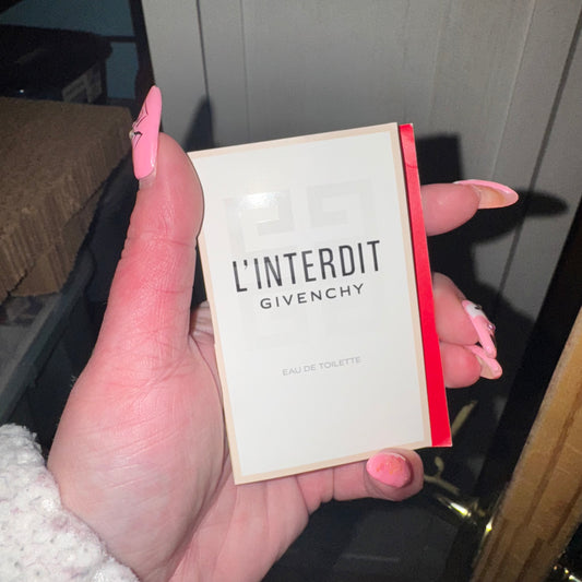 Givency sample fragrance